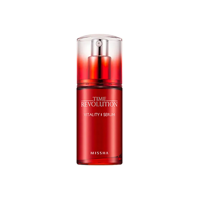 MISSHA Time Revolution Vitality Cream Essence Serum Anti Aging Moisturing Mask