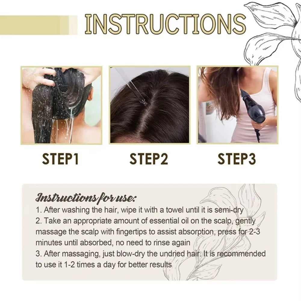 EELHOE Natural Hair Growth and Repair 60ml