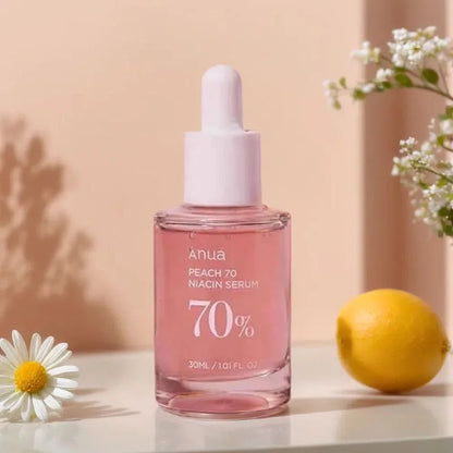 BRAND NEW ANUA Niamicide Serum 30ml, Niacinamide + Vitamin B3, Peach